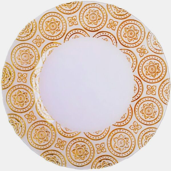 Wholesale glass charger plate PZ-051 product photo
